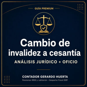 Cambio de invalidez a cesantía IMSS: guía y oficio