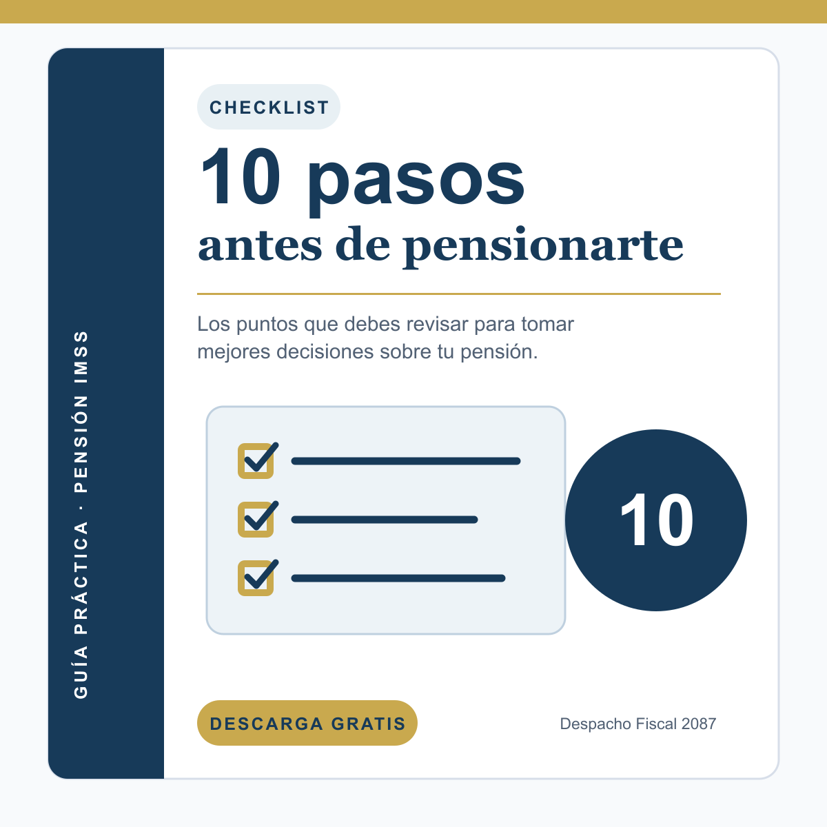 Guía de 10 pasos antes de pensionarte en el IMSS